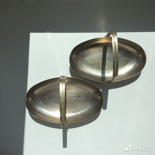 Конфетница мельхиор