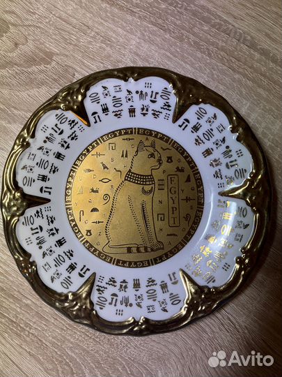 Декоративная тарелка из Египта новая