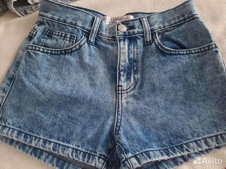 Джинсовые шорты для девочки