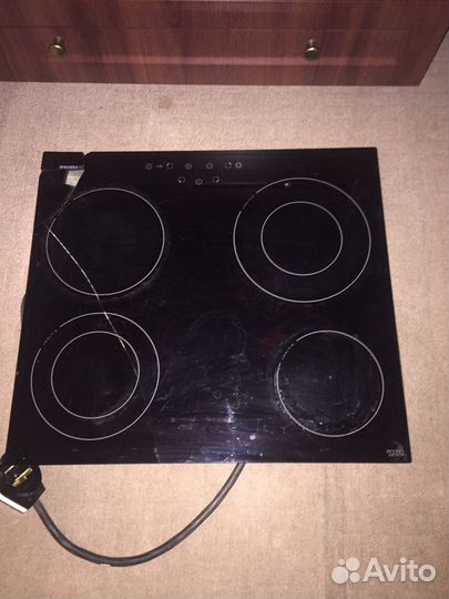 Варочная панель на запчасти, повреждена панель