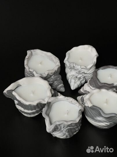 Ароматические свечи из кокосового воска