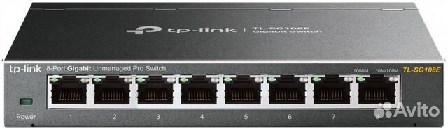 Коммутатор 8 портовый TP-Link TL-SG108E (новый)
