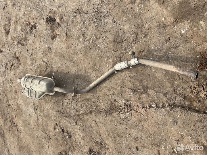 Глушитель Kia rio 2