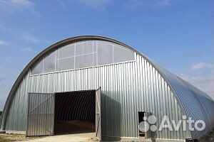 Возведение ангаров