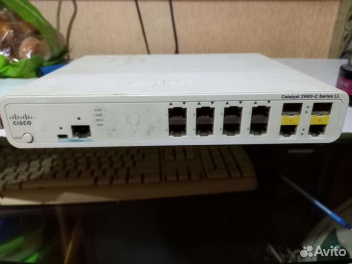 Коммутатор Cisco WS-C2960C-8TC-S V01
