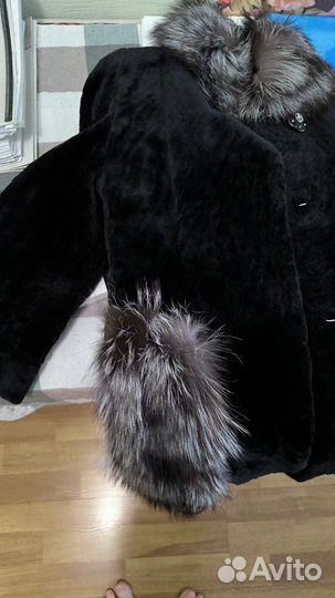 Шуба нат.мутон 44-46