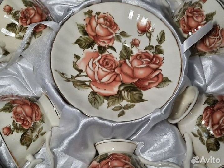 Чайный сервиз Lefard England collection розы
