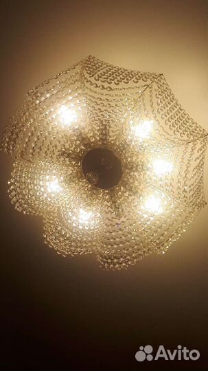 Люстра хрустальная чехия