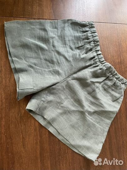 Льняные шорты женские