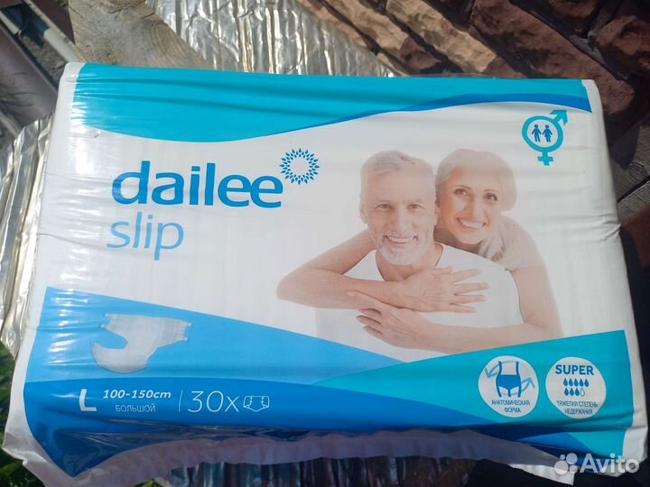 Памперсы для взрослых dailee L