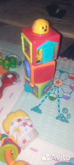 Игрушки пакетом от 0