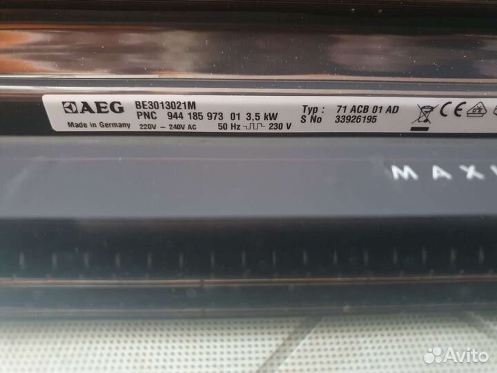 Духовой шкаф AEG BE3013021M