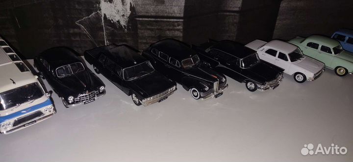 Модельки 1:43 Автолегенды СССР