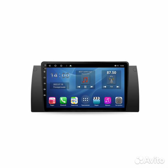 Магнитола BMW X5 E39 E53 1999-2006 Topway