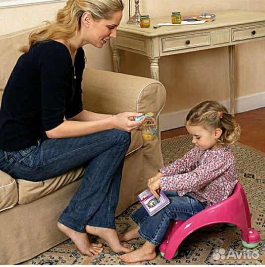 Стульчик для купания OK baby pouf голубой