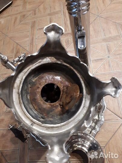 Самовар на дровах советского периуда