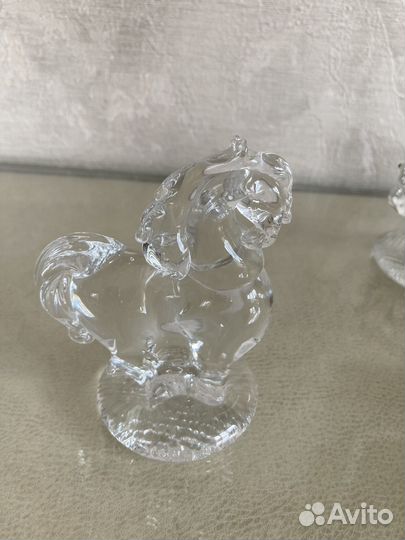 Хрустальная фигурка коня