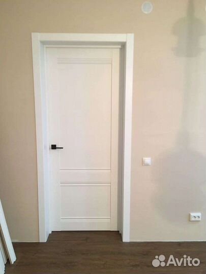 Межкомнатные Глухие белые двери