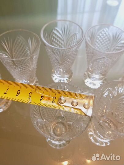 Рюмки хрусталь