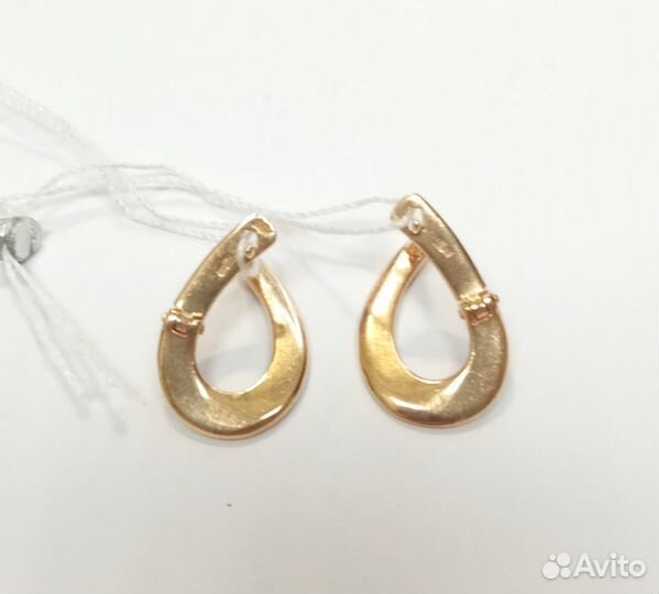 Золотые серьги
