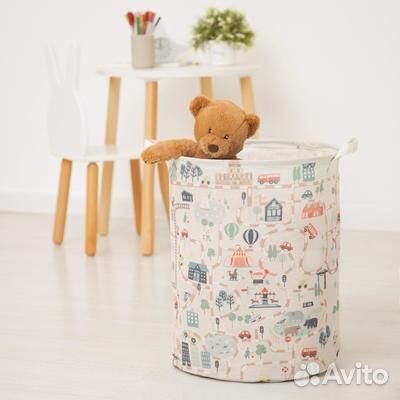 Корзины текстильные для хранения игрушек