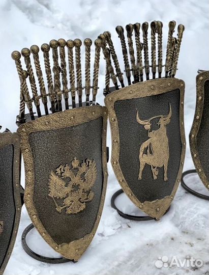 Щит Подставка под шампуры