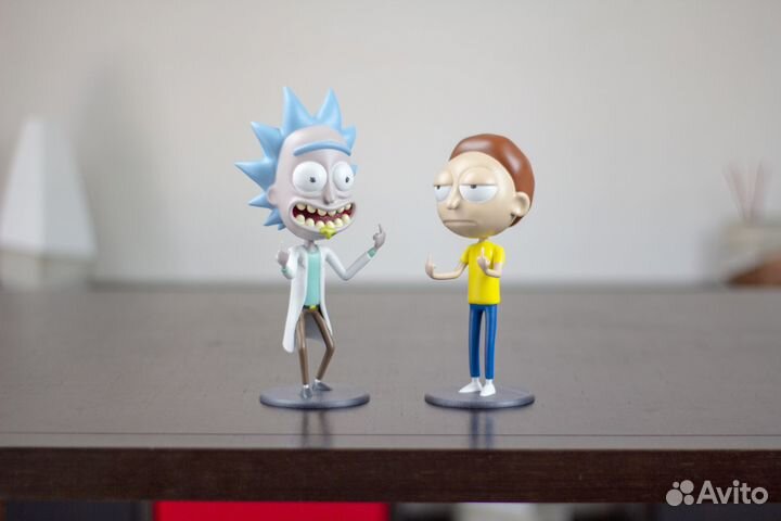 Фигурка Рика Санчеса, 3д печать, 22 см