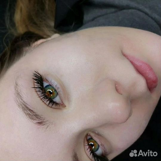 LED наращивание ресниц/оформление бровей/Лами