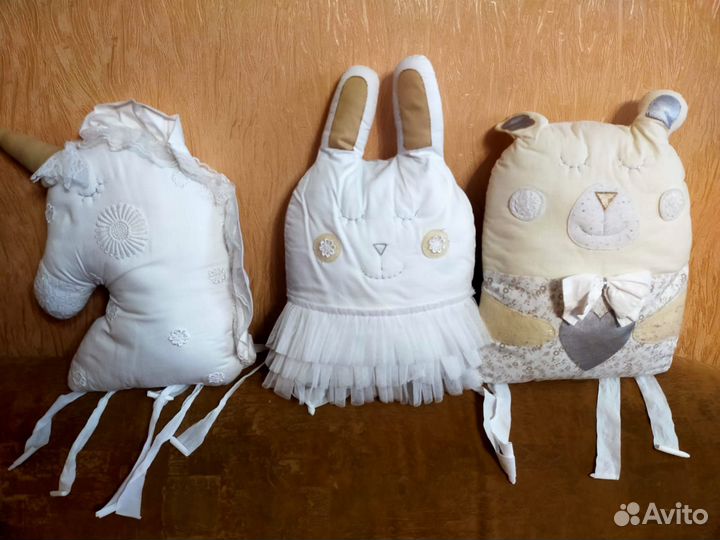 Бортики в детскую кроватку бу