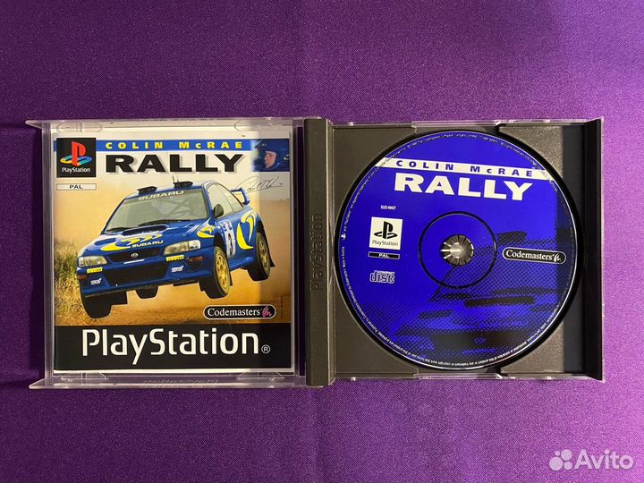 Colin McRae Rally для Sony PlayStation 1 (PS1)