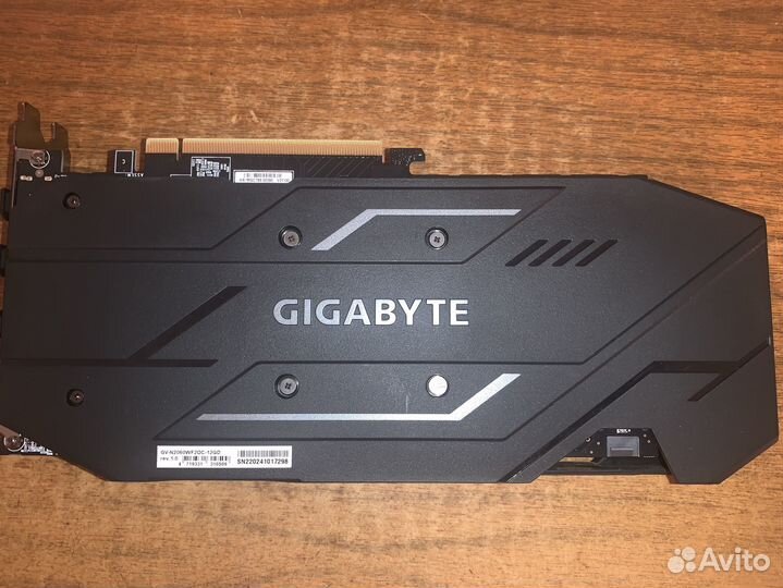 Видеокарты Gigabyte RTX 2060 Windforce OC 12Gb