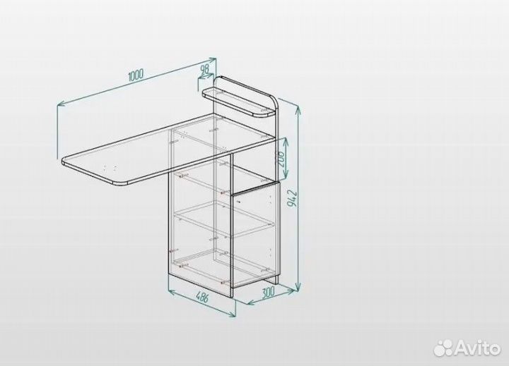 Стол для маникюра бу