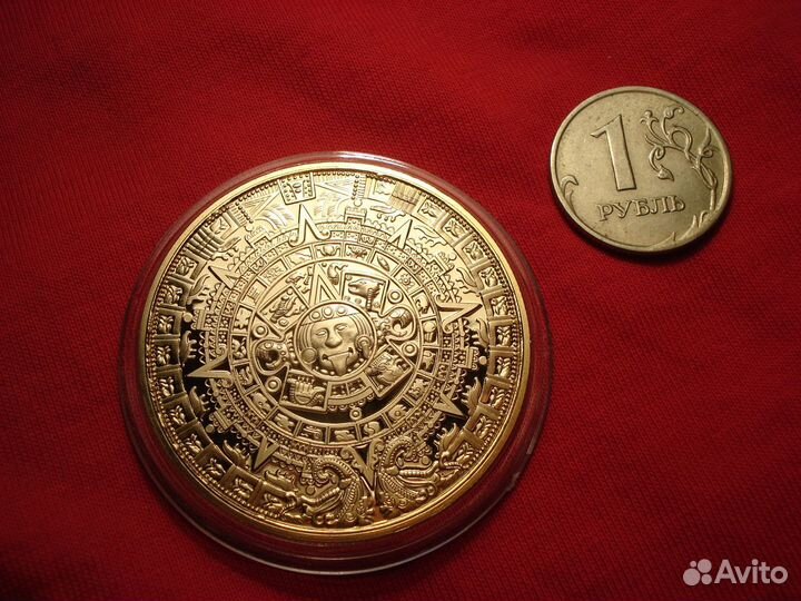 Золотая Монета Май Пираты карибского Моря Золото