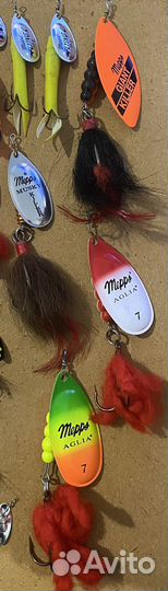 Блесна Mepps, Daiwa, Abu Garcia, Hansen, Aise