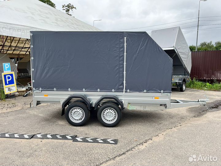 Прицеп сст 7132-19-Ш (Борт-Аппарель и Тент 1.53)