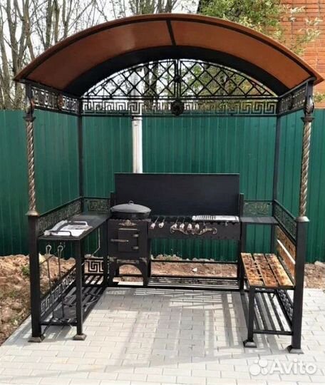 Мангал беседка