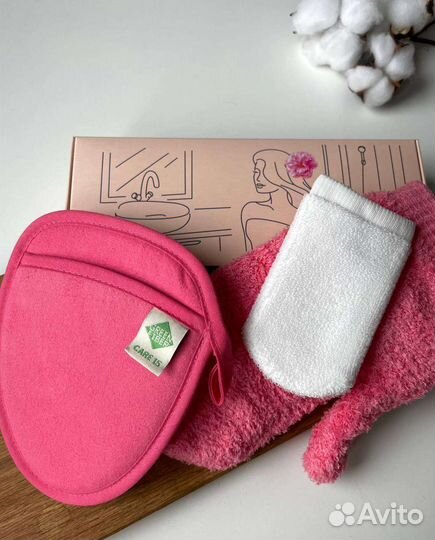 Уходовые спонжи для лица и тела