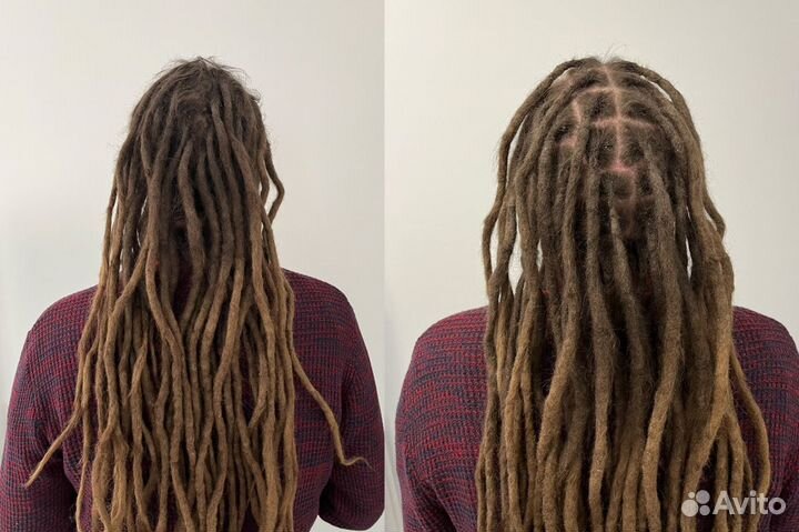 Плетение дредов