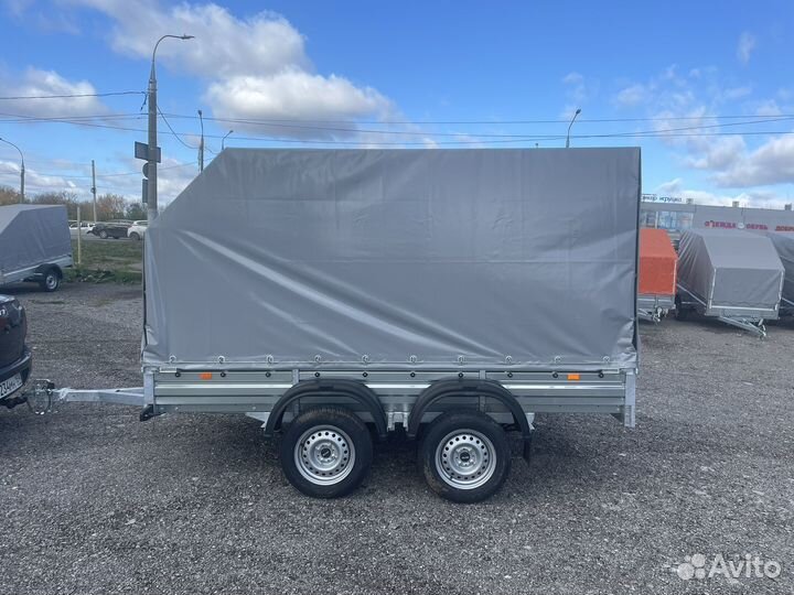 Прицеп мзса 3.0 на 1.5 двухосный
