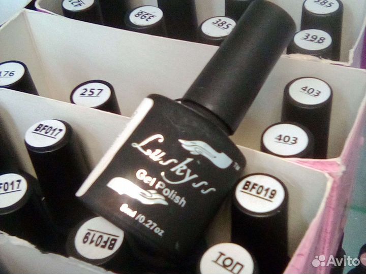 Эльпаза, Харуяма гель-лаки, Charme,Luna,Boya