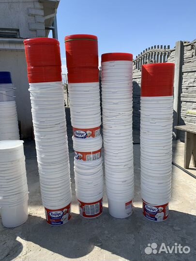 Пластиковые ведра пищевые 2,5,10 литров