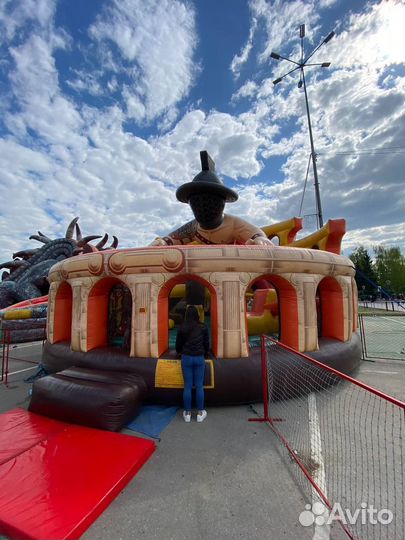 Детский батут надувной аттракцион