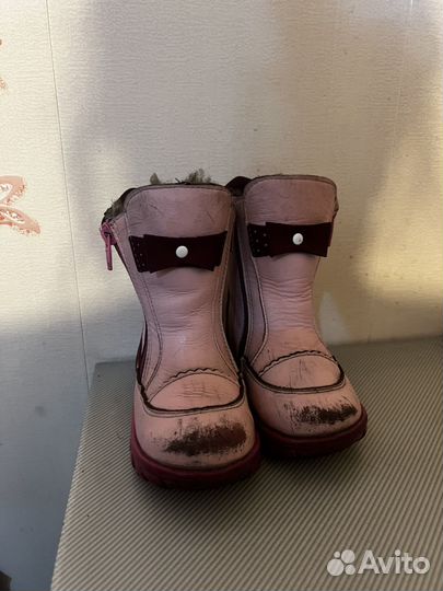 Ботинки зимние для девочки