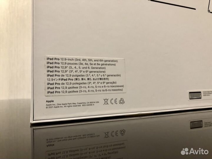 Apple Magic Keyboard for iPad Pro 12.9 (США)