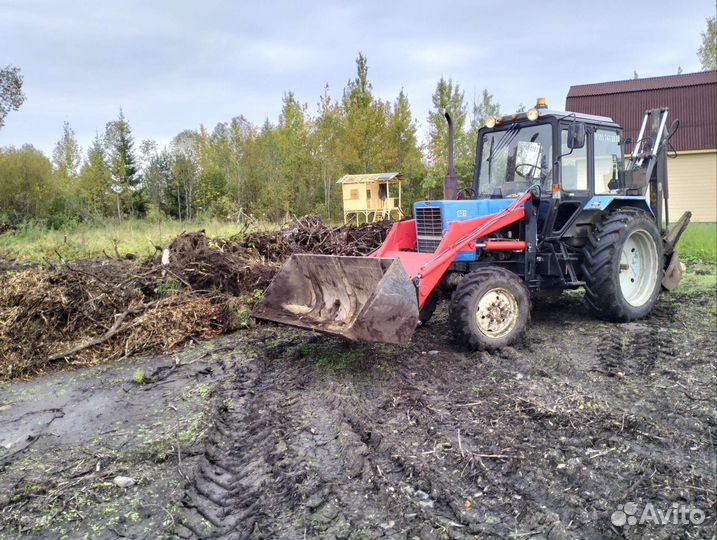 Услуги экскаватора погрузчика