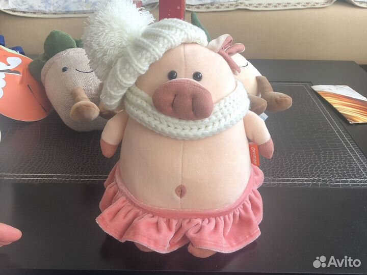 Мягкая игрушка хрюша :)