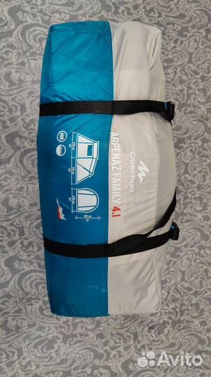 Палатка Decathlon Arpenaz 4.1 Quechua