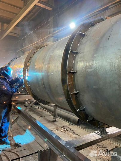Сушильный барабан. Барабанная сушилка