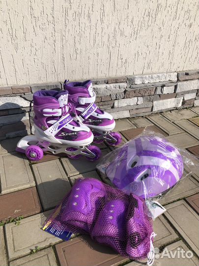 Детские ролики и защита