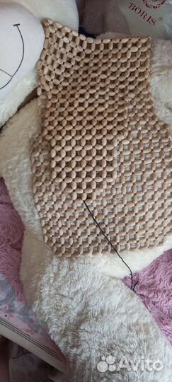 Массажная накидка из дерева